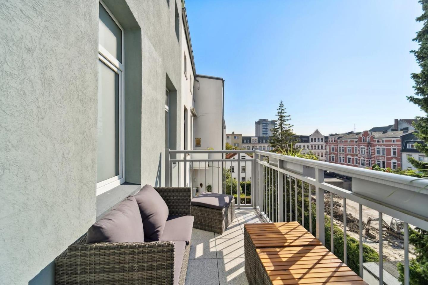 Infinity Stay Ferienapartments Rheinstrasse Wilhelmshaven Esterno foto